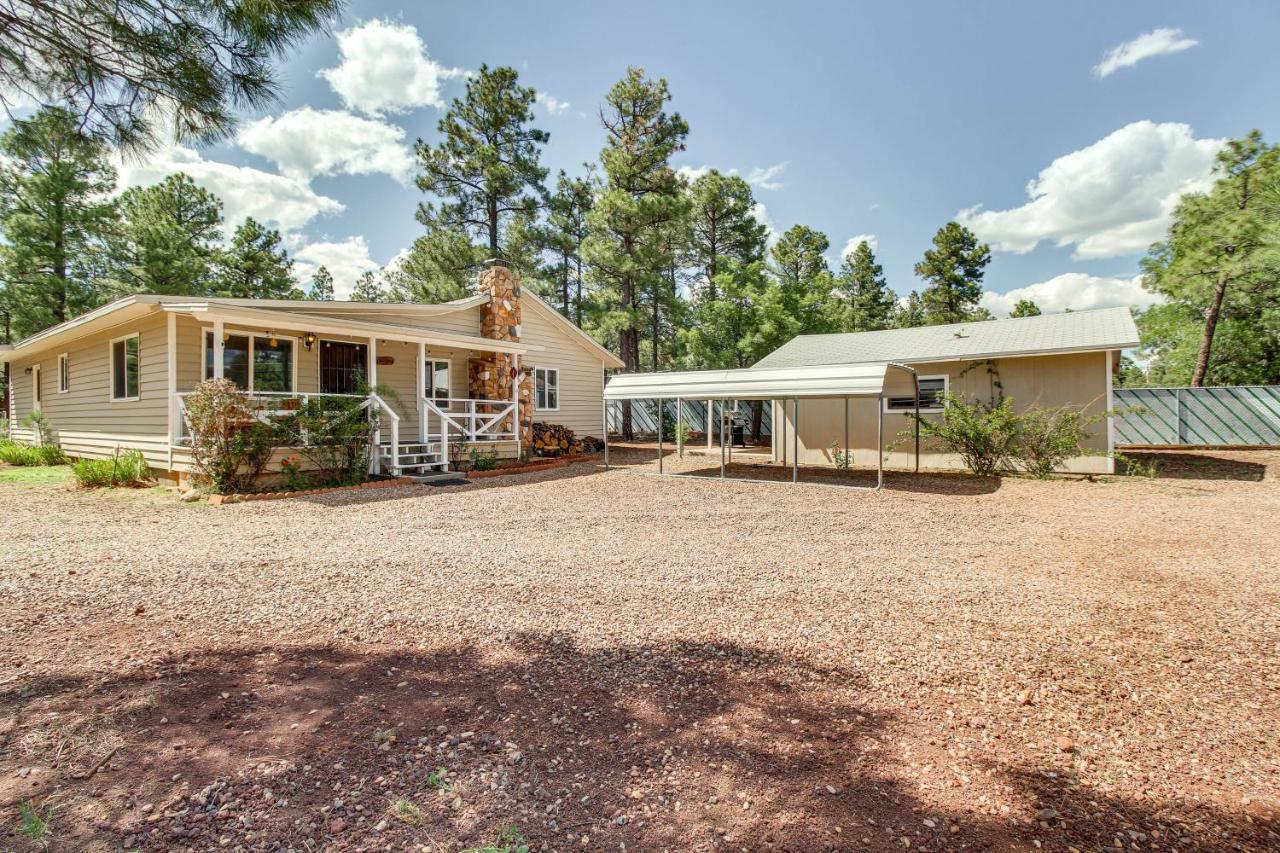 Laptop-Friendly Lakeside Cottage Stay With Gas Grill Pinetop-Lakeside Exterior photo