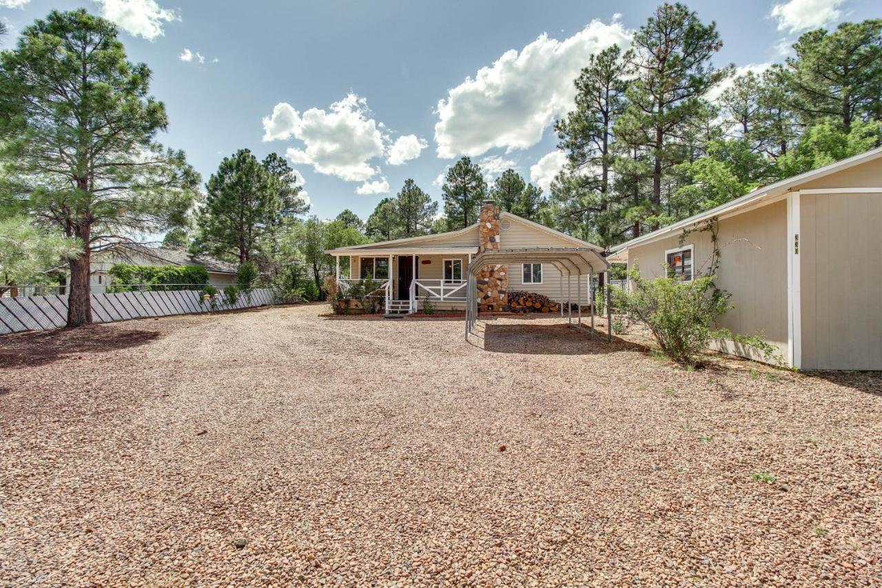 Laptop-Friendly Lakeside Cottage Stay With Gas Grill Pinetop-Lakeside Exterior photo